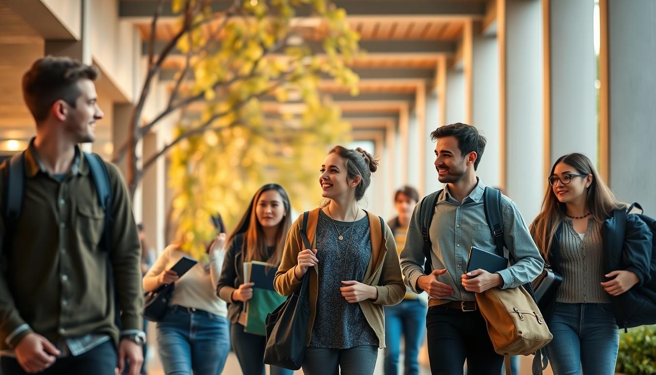 University campus and academic environment in Berlin
